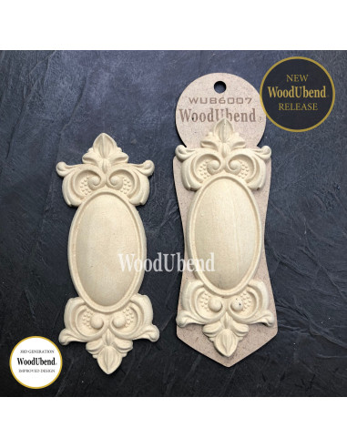 Woodubend træornament Dekoration WUB6007 6.5x15cm