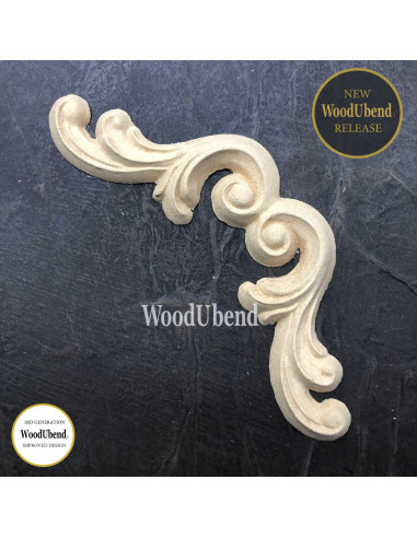 Woodubend træornament Dekoration sæt WUB6008 5x13.5cm
