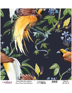Cadence rispapir blomster UC152 30x30cm