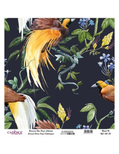 Cadence rispapir fugle UC152 90x90cm