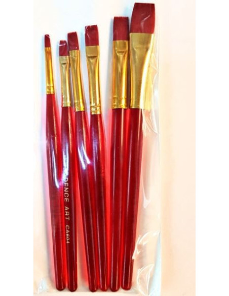 Penselsæt One stroke 7 dele (ca7016)