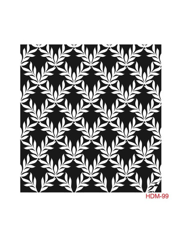 Cadence stencil mønster HDM99 25x25 cm