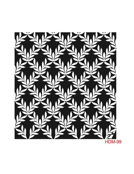 Cadence stencil mønster HDM99 25x25 cm