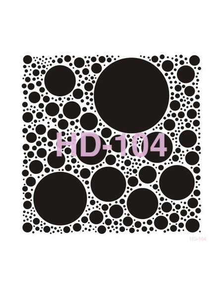 Cadence stencil HDM104 25x25 cm