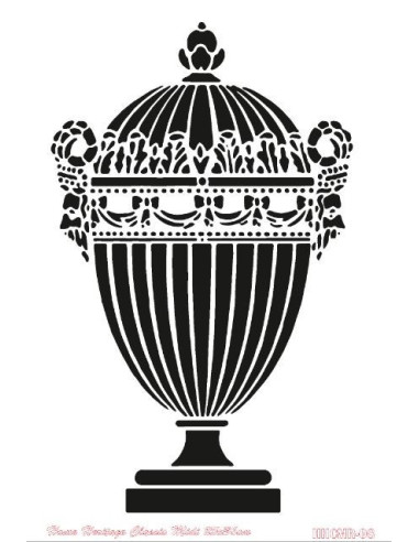 Cadence stencil Heritage HHCMR-08 25x36 cm