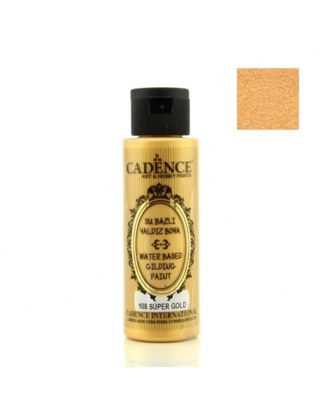 Cadence gilding metallic Super gold 108 70 ml
