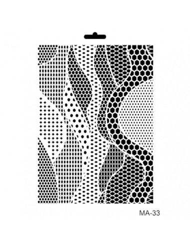 Cadence stencil Mønster MA33 21x29 cm