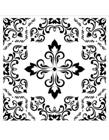 Cadence stencil Mønster tcs018 30x30 cm