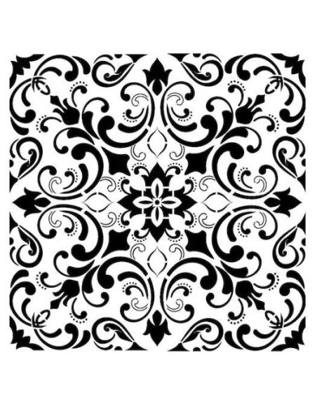 Cadence  stencil mønster TCS019 30x30 cm