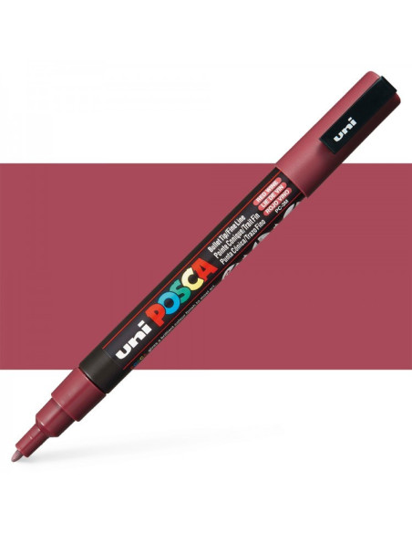 Posca marker 3M Fine 1,5 mm Bordaux/Wine red