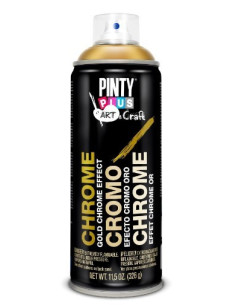 Pinty plus crome effekt spray Guld