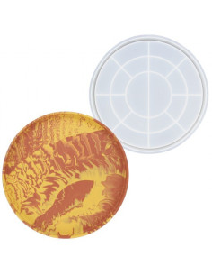 Silikoneform - Rund bakke mega ø 31,5cm x 2,4cm 0090