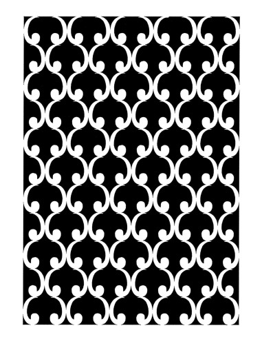 Posh Chalk Stencil Turkish Delight 21x30cm R011