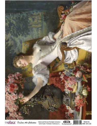 Rispapir Deluxe art Women HW-11 30x42 cm