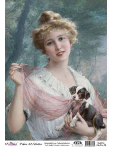 Rispapir Deluxe art Women HW-14 30x42 cm