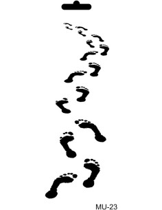 Cadence Stencil fodaftryk 10x25 cm MU23