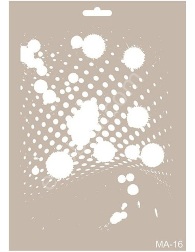 Cadence stencil mønster 21x29 cm MA16