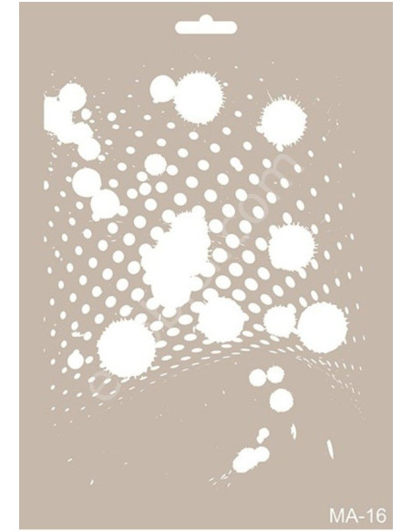 Cadence stencil mønster 21x29 cm MA16