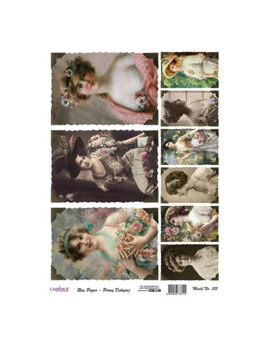 Cadence rispapir Nostalgi (515) 30x42 cm