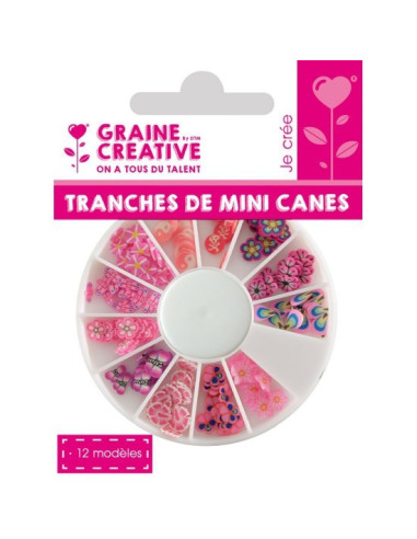 Mini pynt i pink til dekoration i resin 269009