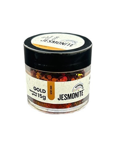 Jesmonite Changerende glitter 15g - Guld 0041