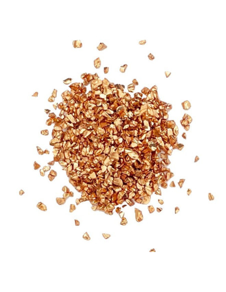 Jesmonite Glitterchips 30g - Orange 0032
