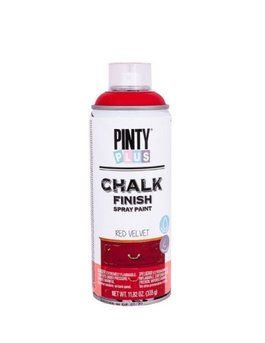 Glamour red / Rød Pinty Plus kalkmaling på spray