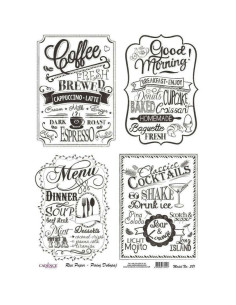 Cadence rispapir etiketter 30x40 cm 381