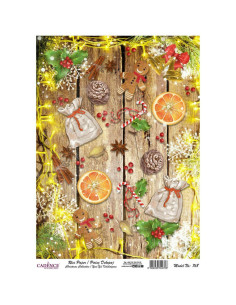 Cadence rispapir jul 30x42 cm 768