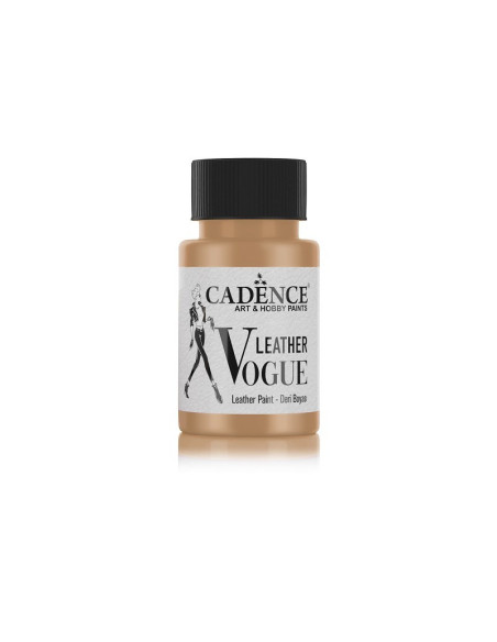 Cadence Vogue Lædermaling Antik Guld 50 ml 03