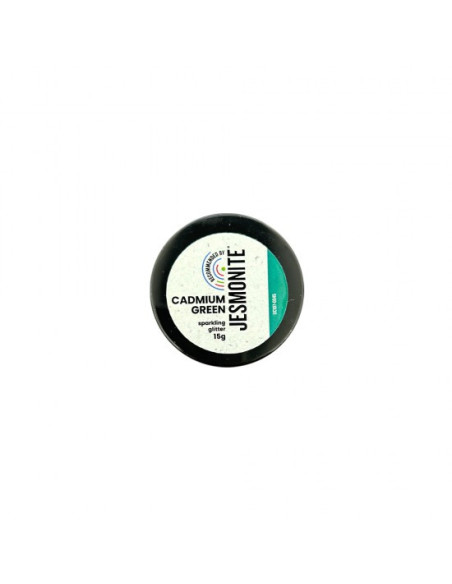 JesmoniteMousserende glitter Cadmiumgrøn 15 g 0045