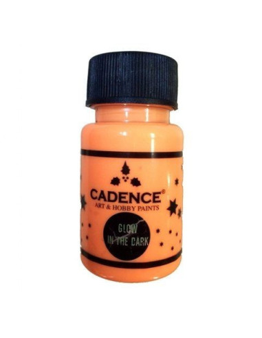 Cadence Glow in the dark Selvlysende Orange 50 ml