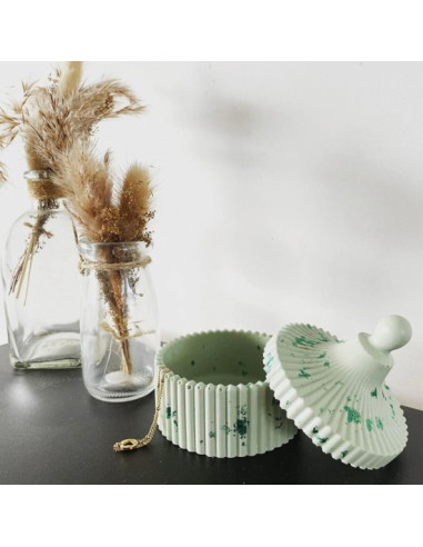 Jesmonite sæt AC100 med 500 ml akrylvæske og 1250 g pulver