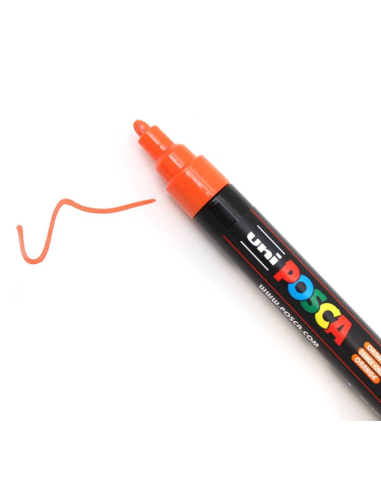posca FLOUR orange 5M  2,5 mm