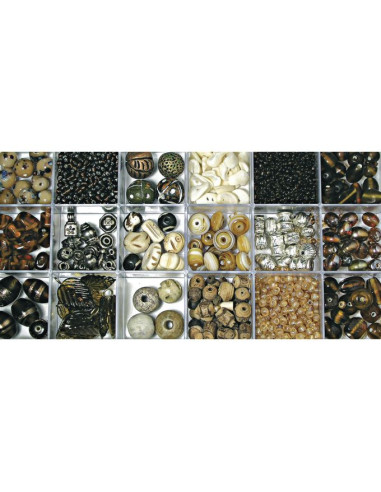 Topas glasperle box 240 g 14115
