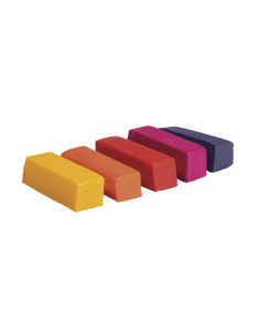 Farvepigmenter til vokslys, regnbue 1x1x2,9cm 5 stk 31640990