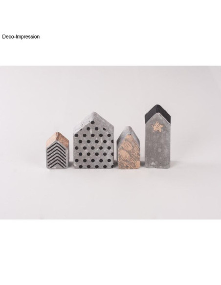 Støbeform til 4 Huse 36058