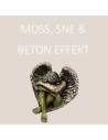 MOSS, SNE, BETON & MARMOR EFFEKT
